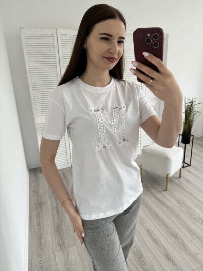 Футболка жіноча з вишивкою Mint