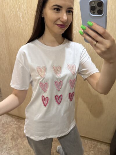 Футболка жіноча біла Mint