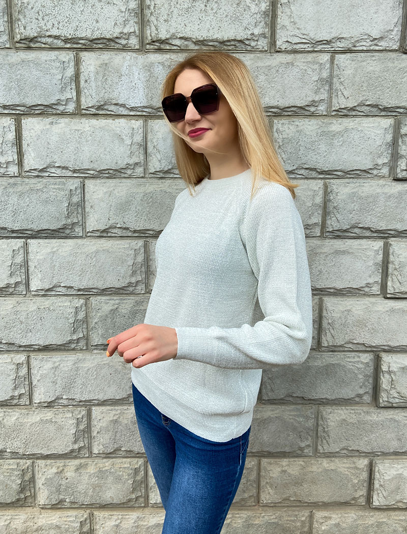 Зображення Светр жіночий Rosalie з люрексом 6 Светр жіночий Rosalie з люрексом 6