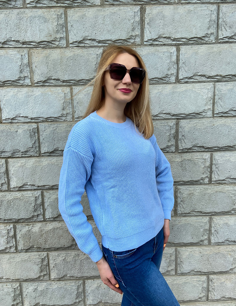 Зображення Светр жіночий базовий Rosalie однотонний 5 Светр жіночий базовий Rosalie однотонний 5