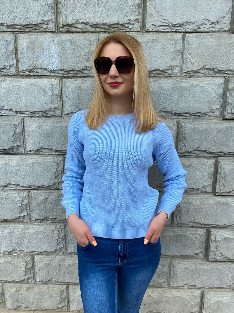 Зображення Светр жіночий базовий Rosalie однотонний 6 Светр жіночий базовий Rosalie однотонний 6