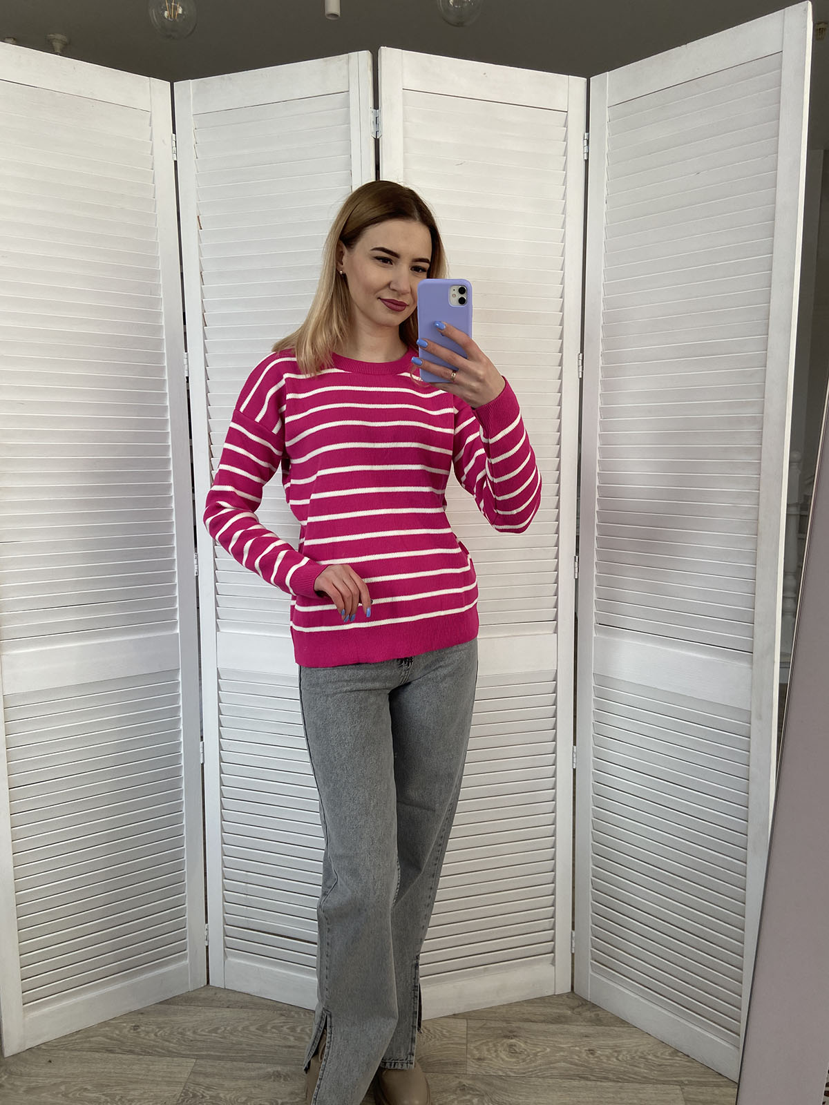 Зображення Светр жіночий Rosalie у смужку 5 Светр жіночий Rosalie у смужку 5