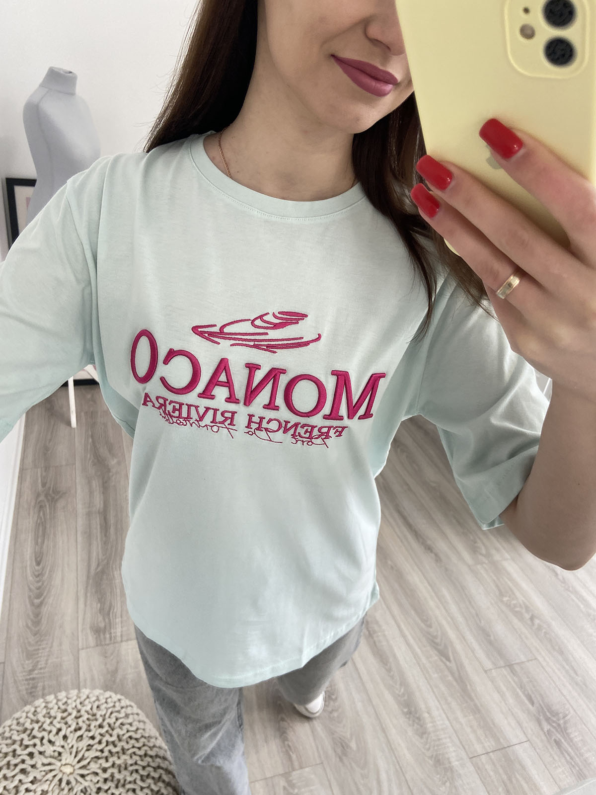 Зображення Футболка жіноча з вишивкою Cappitone 5 Футболка жіноча з вишивкою Cappitone 5